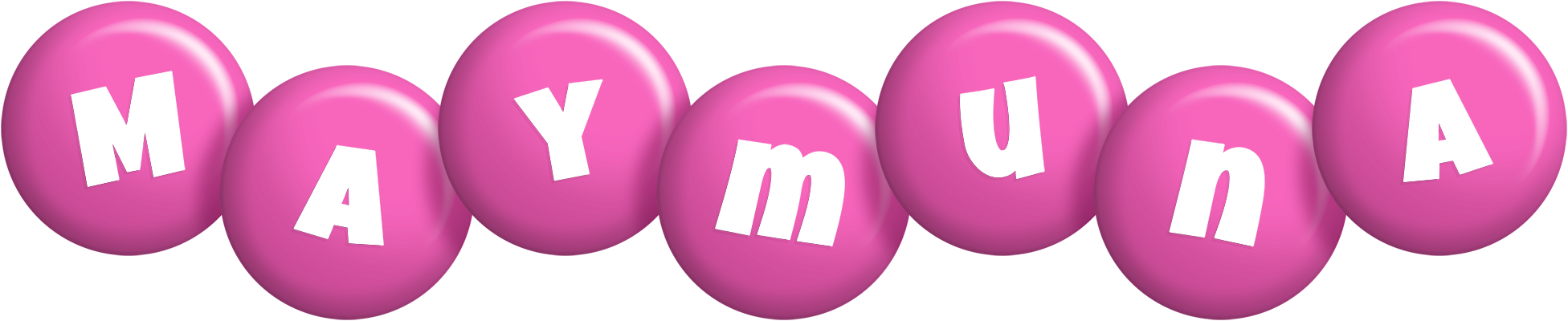 Maymuna candy-pink logo
