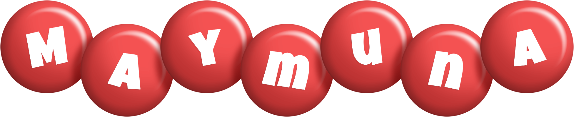 Maymuna candy-red logo