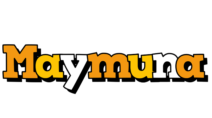 Maymuna cartoon logo