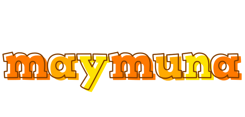 Maymuna desert logo