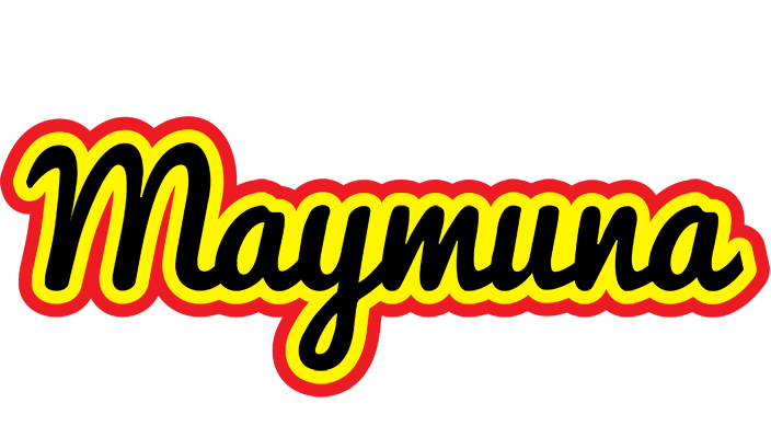 Maymuna flaming logo