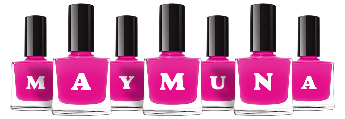 Maymuna nails logo