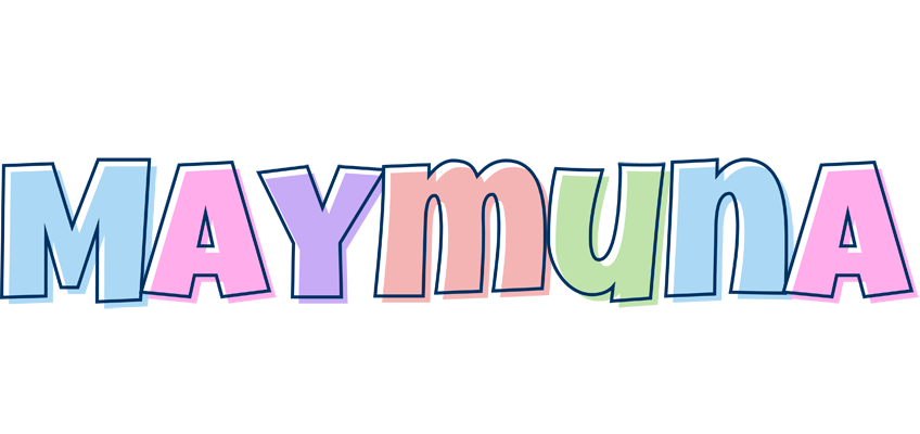 Maymuna pastel logo