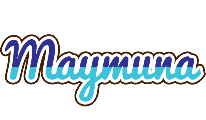 Maymuna raining logo