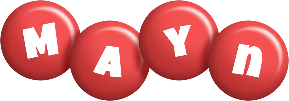 Mayn candy-red logo