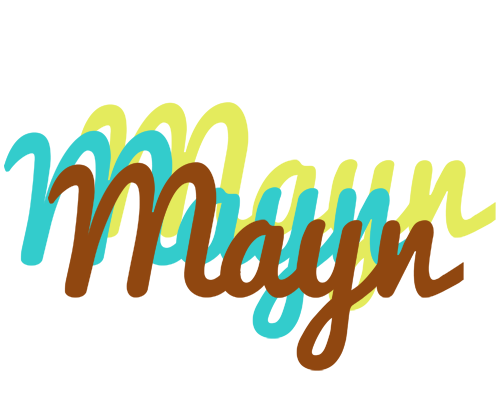 Mayn cupcake logo
