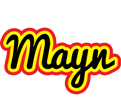 Mayn flaming logo