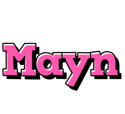 Mayn girlish logo