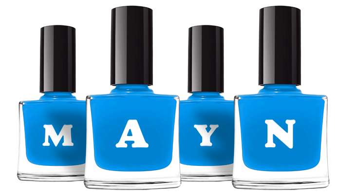 Mayn glossy logo