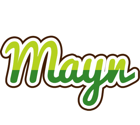 Mayn golfing logo