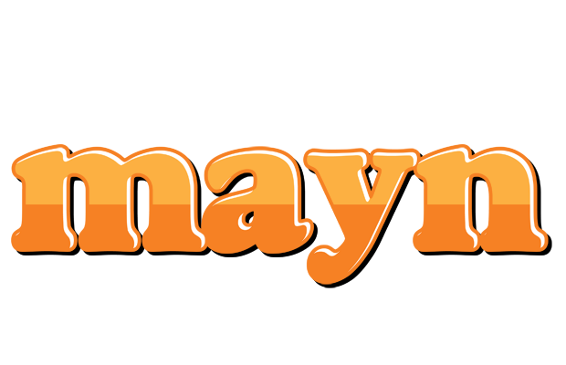 Mayn orange logo