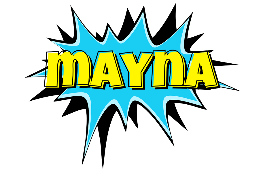 Mayna amazing logo
