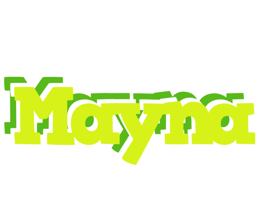 Mayna citrus logo