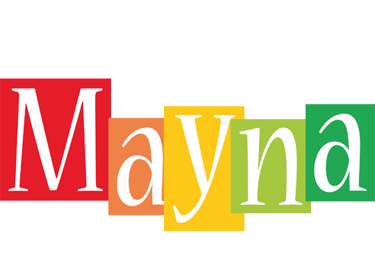 Mayna colors logo