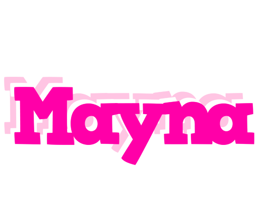 Mayna dancing logo