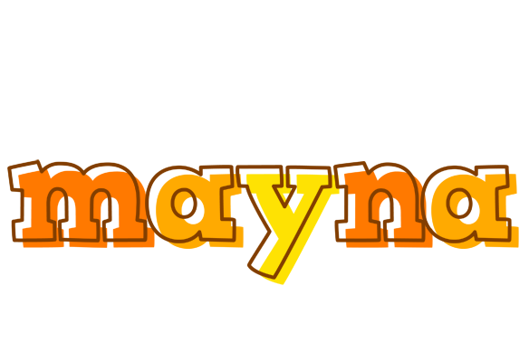 Mayna desert logo