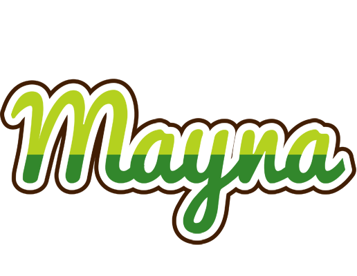 Mayna golfing logo