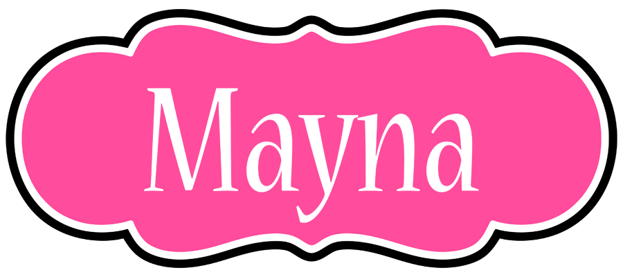 Mayna invitation logo