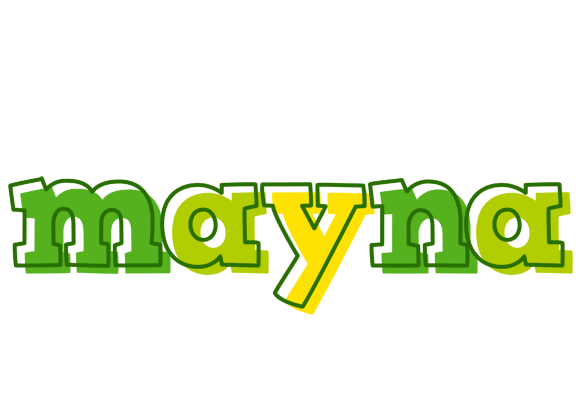 Mayna juice logo