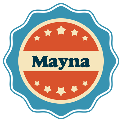 Mayna labels logo