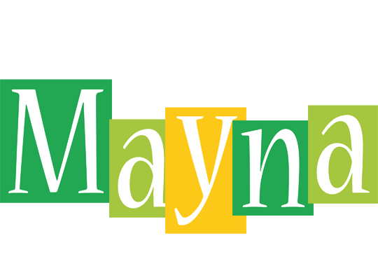 Mayna lemonade logo