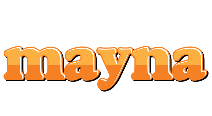 Mayna orange logo