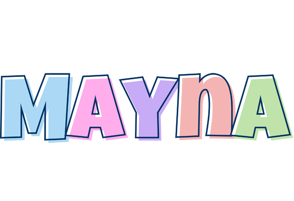 Mayna pastel logo