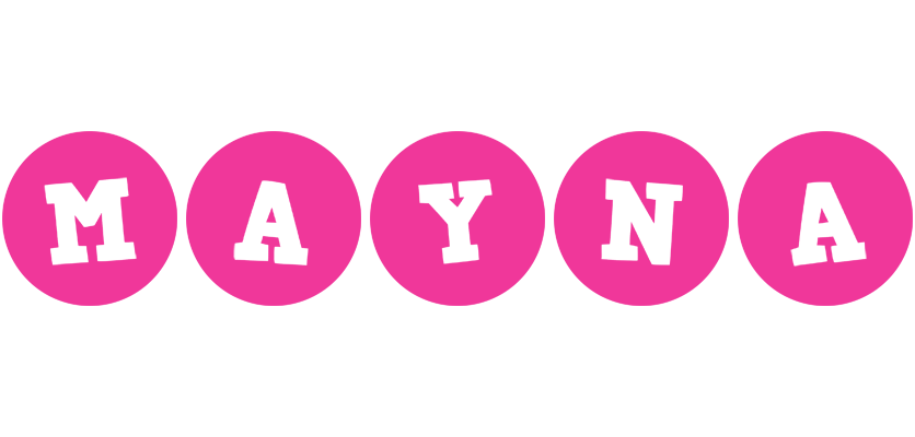 Mayna poker logo
