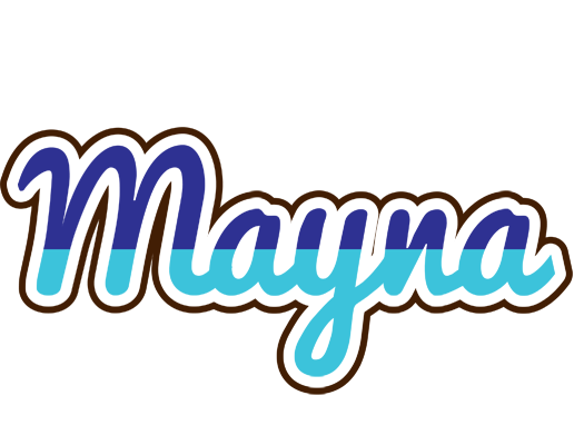 Mayna raining logo