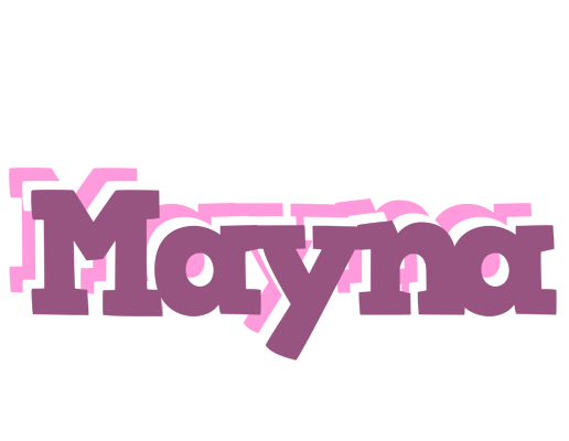 Mayna relaxing logo