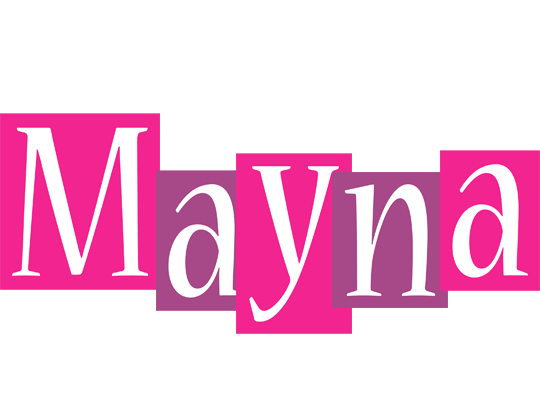Mayna whine logo