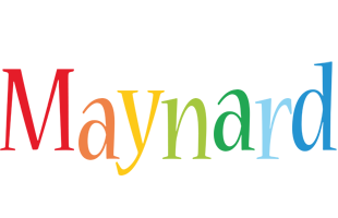 Maynard birthday logo