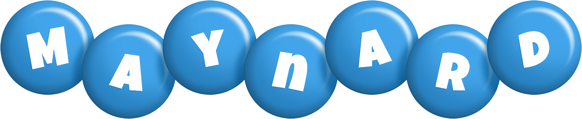 Maynard candy-blue logo