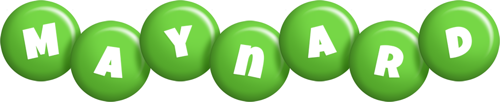 Maynard candy-green logo