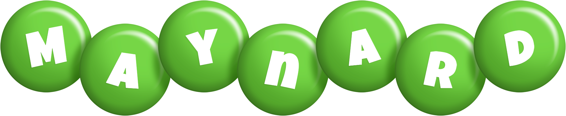 Maynard candy-green logo