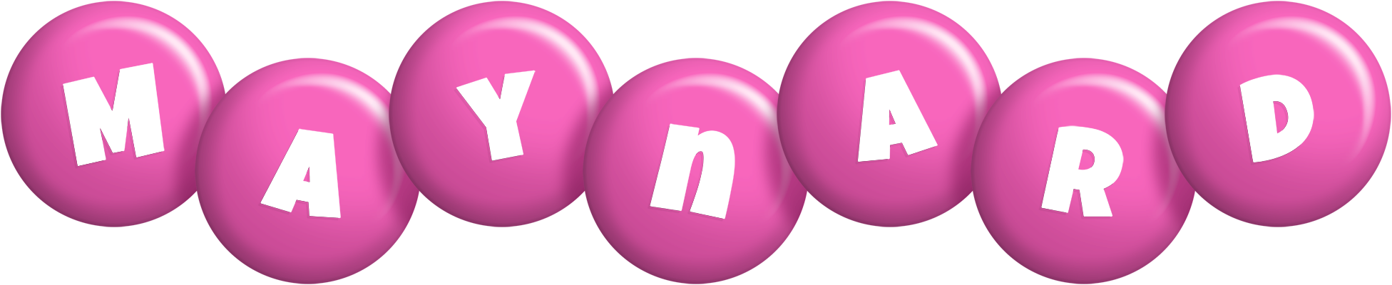 Maynard candy-pink logo