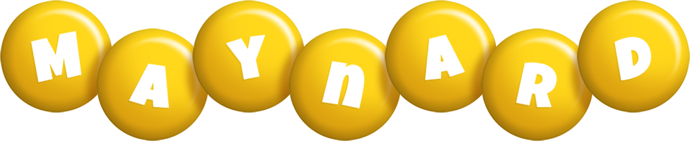 Maynard candy-yellow logo