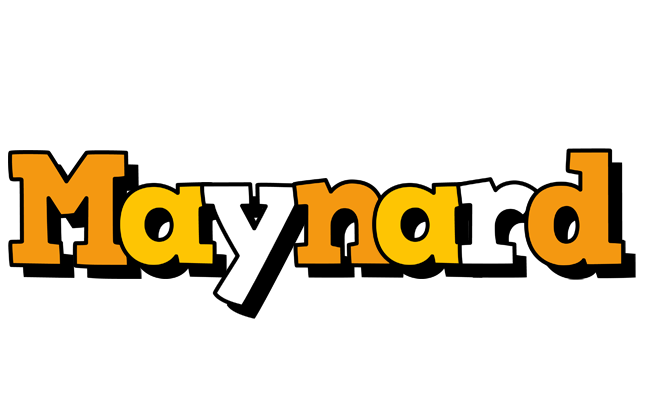 Maynard cartoon logo