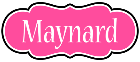 Maynard invitation logo