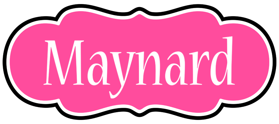 Maynard invitation logo