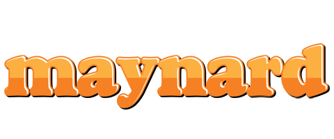 Maynard orange logo