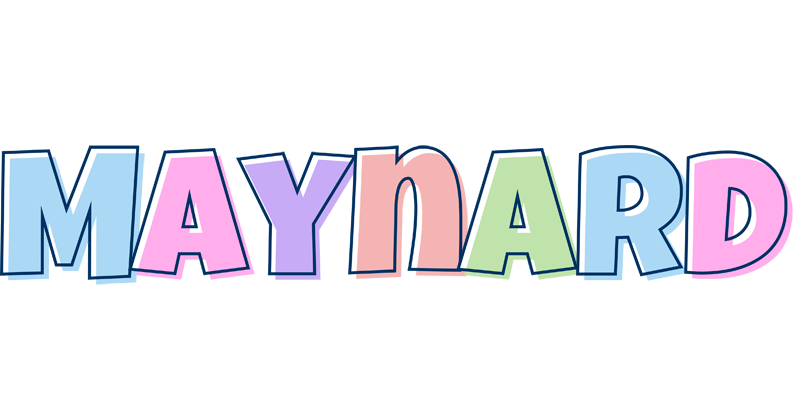 Maynard pastel logo