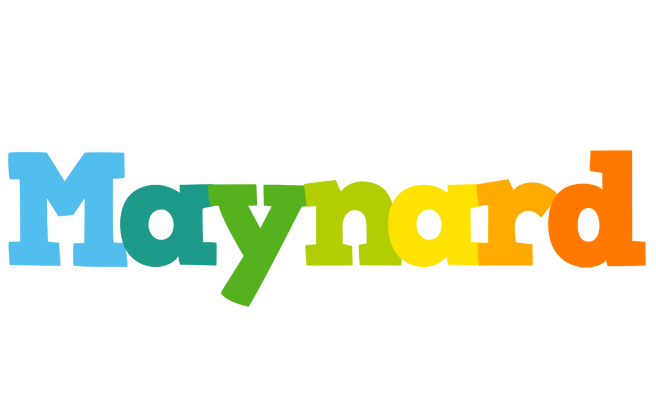 Maynard rainbows logo