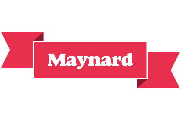 Maynard sale logo