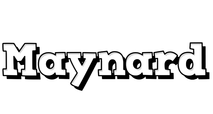 Maynard snowing logo