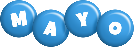 Mayo candy-blue logo