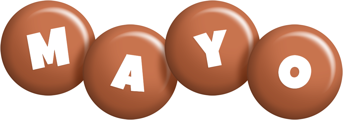 Mayo candy-brown logo