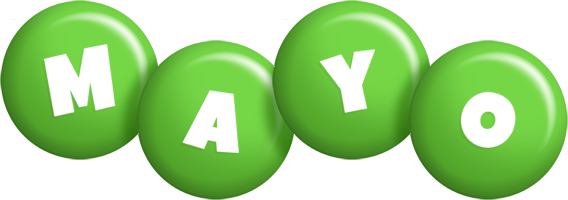 Mayo candy-green logo