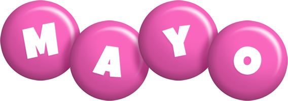 Mayo candy-pink logo