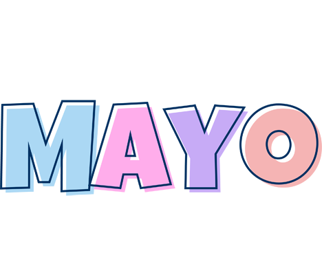 Mayo pastel logo